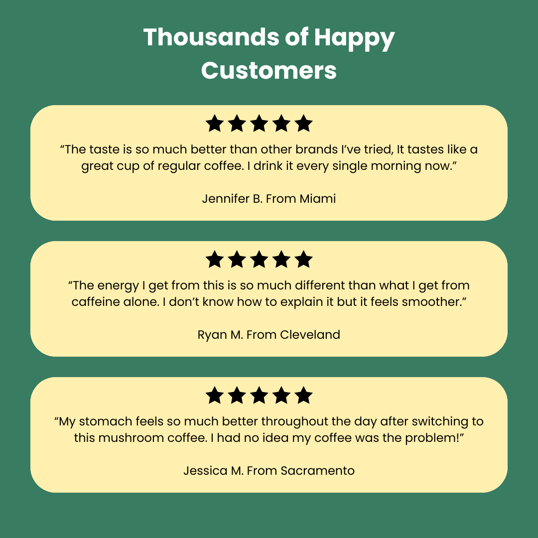 Mushroom Coffee + Adaptogens and Collagen