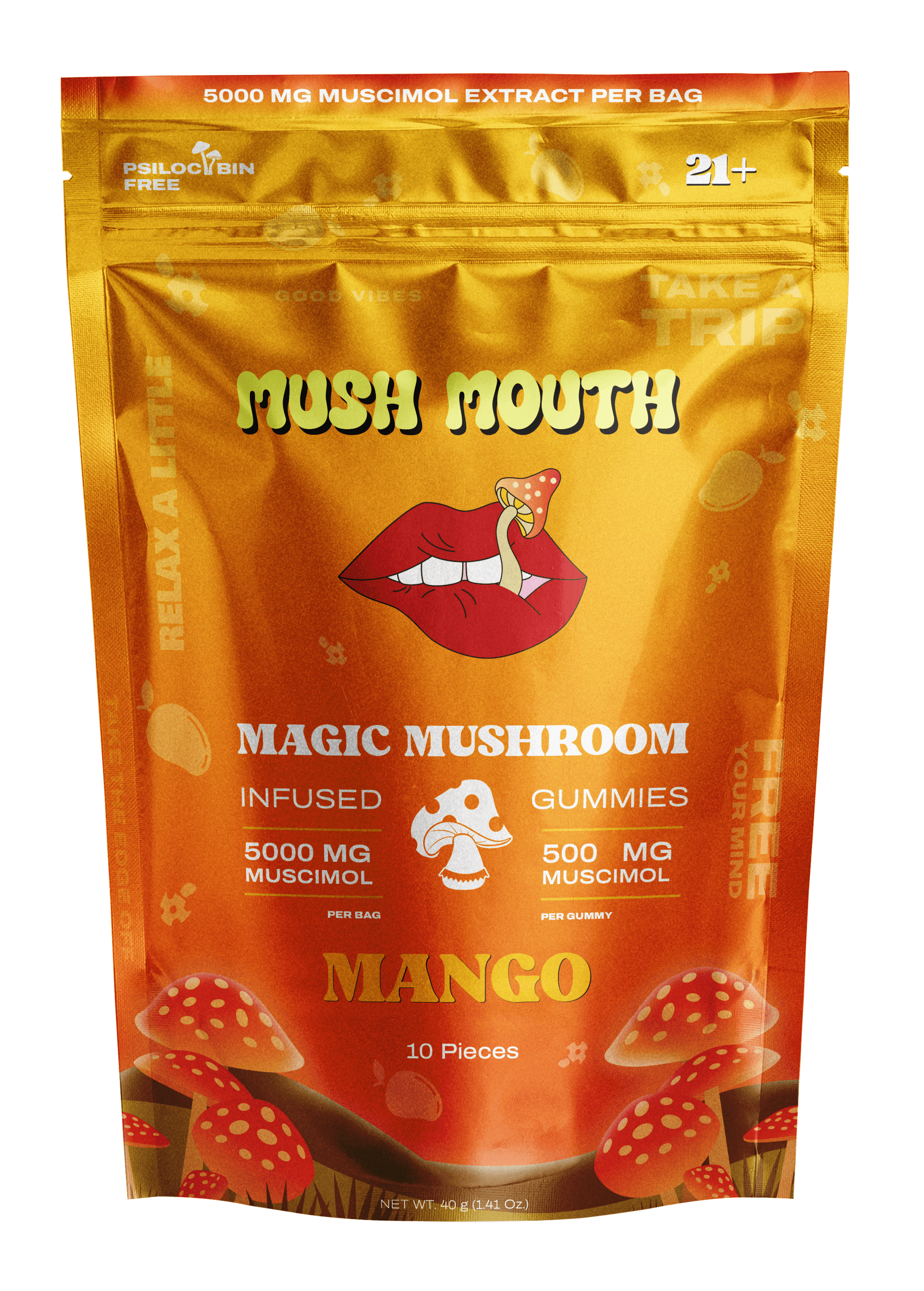 Amanita Muscaria Mushroom Gummies 5000mg - Mush Mouth